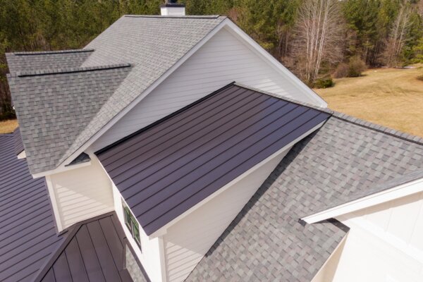 Metal and Shingle Roofing
