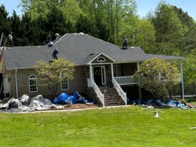 Roof Replacement In-Progress