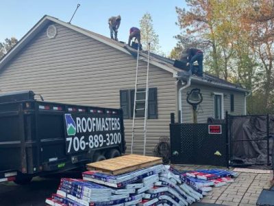 Shingle Installation Roofing Project